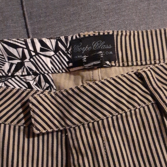 Ladies Stripe Pants - Picture 3 of 4